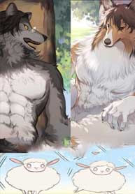 El Perro Pastor Y El Lobo